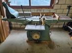 Vlak en vandikte schaafmachine met langgatboormachine., Ophalen, Gebruikt, Elektrisch