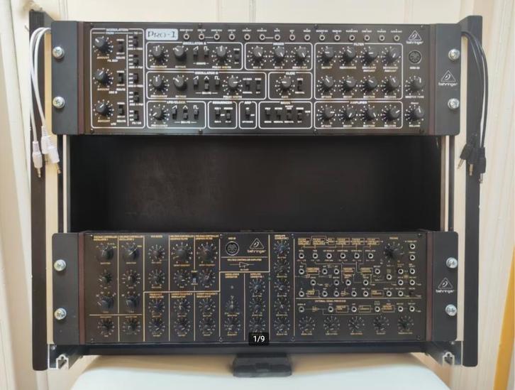 Pro-1- en K2-modules (MkI) van Behringer + 19" Rack, Muziek en Instrumenten, Synthesizers, Zo goed als nieuw, Overige aantallen