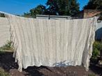 Handwerk gehaakte bedsprei ecru, Gebruikt, Overige kleuren, Overige typen, Tweepersoons