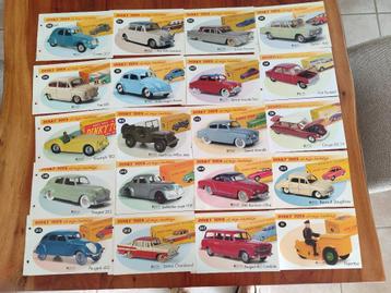 Lot 9 = 20 fiches/fascicules Dinky ATLAS beschikbaar voor biedingen