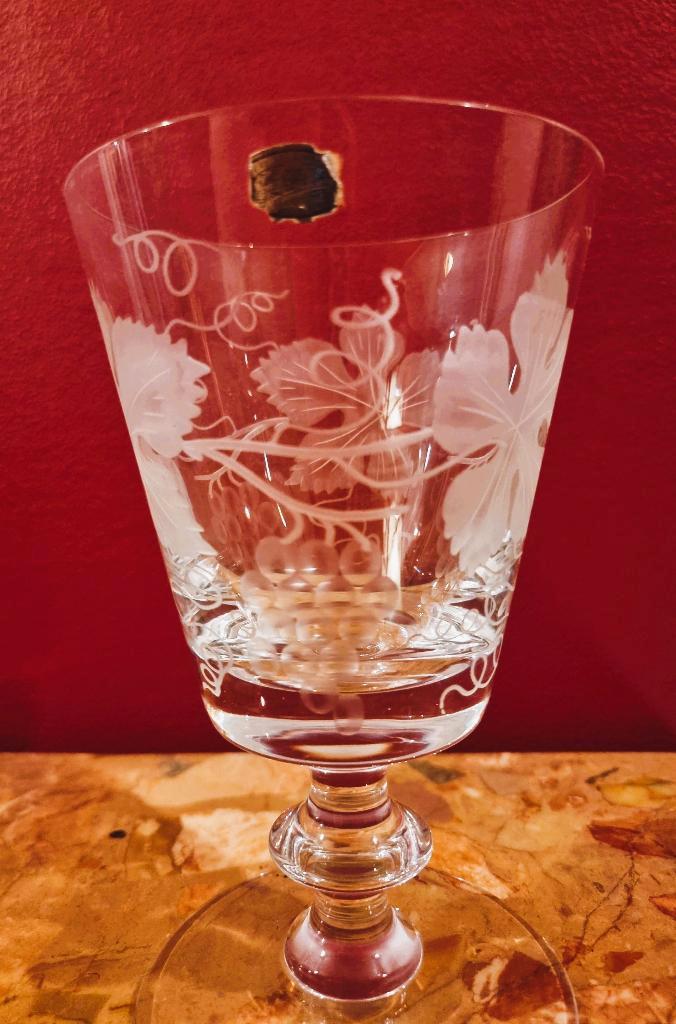 Balusterglas, kelkglas van Val Saint Lambert., Antiek en Kunst, Antiek | Glaswerk en Kristal, Ophalen of Verzenden