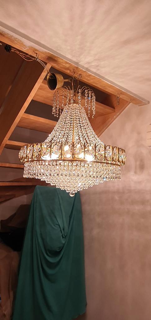 cristaux et lustre ancien, Antiquités & Art, Antiquités | Éclairage, Enlèvement