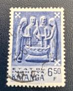 Tampon Katanga OBP 60, Timbres & Monnaies, Enlèvement ou Envoi, Affranchi