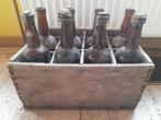Oude vuilnisbak vol flessen bier ADS Trappist Chimay, Gebruikt, Flesje(s), Ophalen of Verzenden