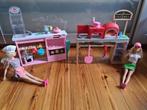 Barbie pizzeria en gebak voor plasticine, Ophalen, Gebruikt, Barbie