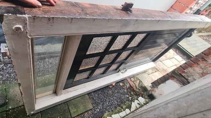 mooie authentieke boerderijdeur met dorpel, Doe-het-zelf en Bouw, Raamkozijnen en Schuifdeuren, Gebruikt, Ophalen