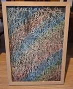 Schilderij - aboriginal, Antiek en Kunst, Ophalen