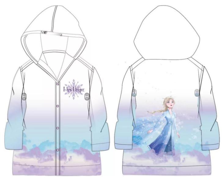 Disney Frozen Regenjas Elsa - Maat 104/110, Kinderen en Baby's, Kinderkleding | Maat 104, Nieuw, Meisje, Jas, Ophalen of Verzenden