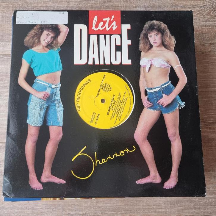 12" Shannon Beaty – Hot Love, Cd's en Dvd's, Vinyl Singles, Gebruikt, Maxi-single, Dance, 12 inch, Ophalen of Verzenden