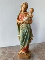 Beeldje OLV Maria met Kind in kunststof (24 cm), Antiek en Kunst, Ophalen of Verzenden