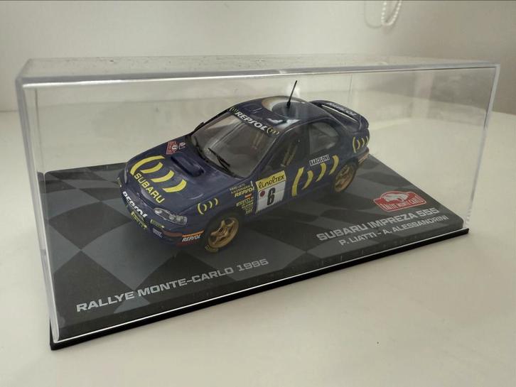 Subaru Impreza 555 Rally 1/43, Hobby en Vrije tijd, Modelauto's | 1:43, Nieuw, Ophalen of Verzenden