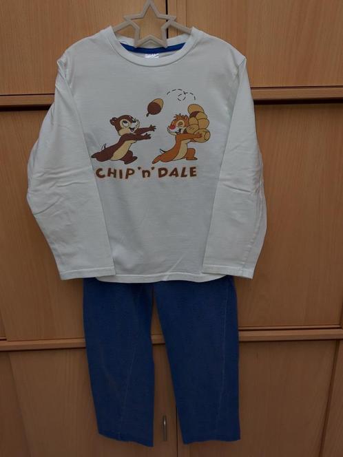 Disney Chip 'n' Dale pyama jongen 128-134/8-9j, Kinderen en Baby's, Kinderkleding | Maat 134, Gebruikt, Jongen, Nacht- of Onderkleding