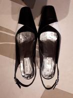 Lederen schoenen open hiel maat 38, Kleding | Dames, Schoenen, Ophalen, Zo goed als nieuw, Schoenen met lage hakken