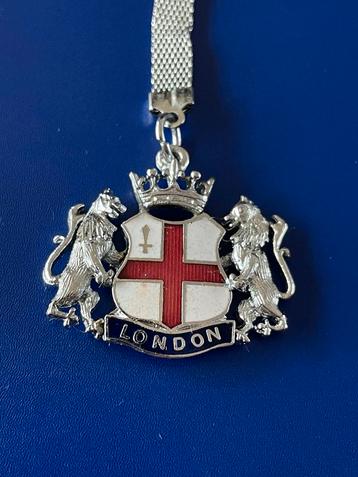 Vintage sleutelhanger London U.K./G.B. 