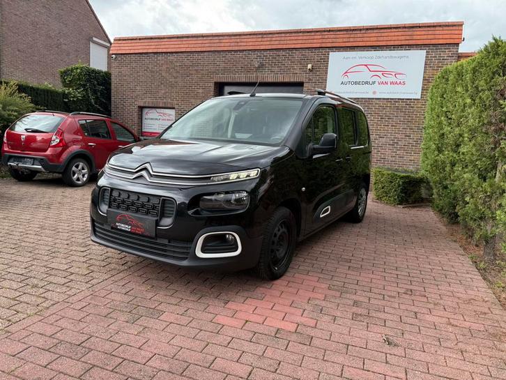 Citroen Berlingo 1.5bleuHdi Carplay- Android 5Zit 12m Garant, Auto's, Citroën, Bedrijf, Te koop, Berlingo, ABS, Adaptieve lichten