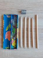 Kleine set schoolspullen: potloden, slijpers, paperclips, Ophalen of Verzenden, Zo goed als nieuw