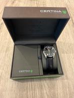 Certina DS 1 day date automatic, Ophalen, Zo goed als nieuw, Polshorloge, Leer