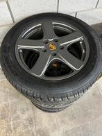 Jantes porsche cayenne avec pneus hiver, Autos : Pièces & Accessoires, Pneus & Jantes, Pneus et Jantes, Pneus hiver, Utilisé, 265 mm