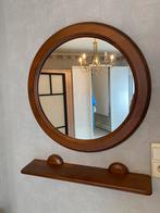 Spiegel met legplank, Ophalen, Gebruikt, Rond, Minder dan 100 cm