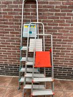 3 trapladders van verschillende hoogtes, Ophalen, Gebruikt, Ladder, Opvouwbaar of Inschuifbaar