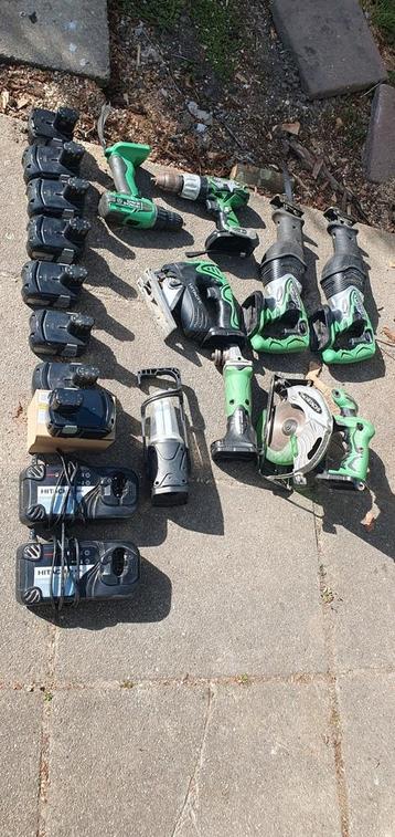 Hitachi makita 18V gereedschap set beschikbaar voor biedingen