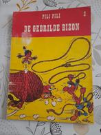 Pili Pili nr 2 "De gebrilde bizon"eerste druk jaren 70, Boeken, Stripverhalen, Ophalen of Verzenden, Gelezen