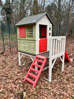 Smoby Speelhuis op Palen met Glijbaan, Enlèvement, Comme neuf, Synthétique
