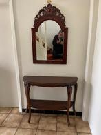 gangtafel met spiegel, klassiek, Ophalen, Zo goed als nieuw