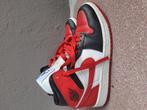 Jordan 1 mid alternate bred toe, Ophalen, Overige kleuren, Sneakers, Gedragen