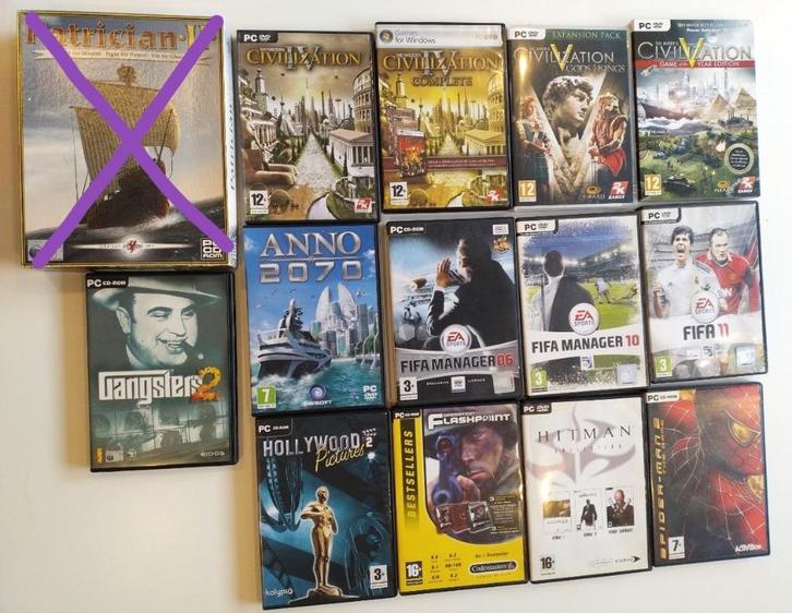 Games voor Windows, Games en Spelcomputers, Games | Pc, Gebruikt, Overige genres, 1 speler, Vanaf 7 jaar, Eén computer, Ophalen of Verzenden