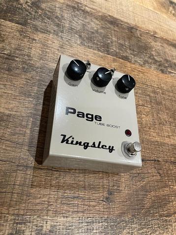 kingsley Page Tube Boost, Musique & Instruments, Effets, Enlèvement ou Envoi, Comme neuf, Distortion, Overdrive ou Fuzz
