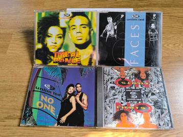 2 unlimited no limits - faces - tribal dance - no one -cd beschikbaar voor biedingen