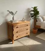 vintage rotan ladekast, Ophalen of Verzenden, Gebruikt