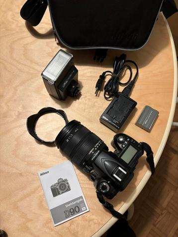 Spiegelreflexcamera Nikon D90 + accessoires 