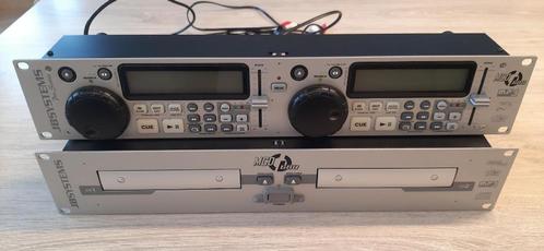 Double lecteur cd JB Systems MCD 680, Audio, Tv en Foto, Cd-spelers, Gebruikt, Overige merken, Ophalen