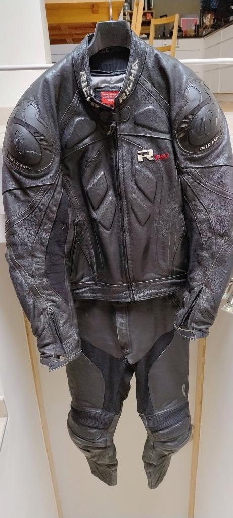 Veste + pantalon RICHA CUIR Home Taille 56, Motoren, Kleding | Motorkleding, Jas | leer, Tweedehands, Ophalen of Verzenden