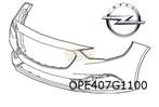 Opel Insignia B (6/17-) voorbumper (niet bij PDC en/of ParkA, Auto-onderdelen, Carrosserie, Nieuw, Opel, Ophalen of Verzenden