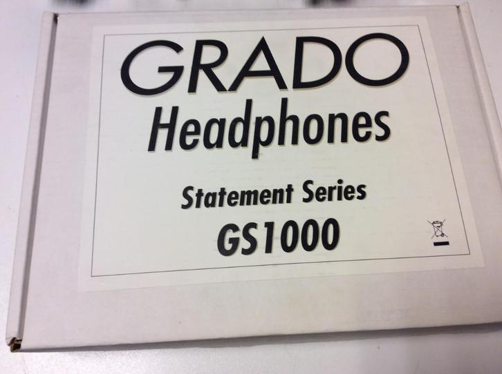 koptelefoon Grado GS1000, Audio, Tv en Foto, Hoofdtelefoons, Zo goed als nieuw, Over oor (circumaural), Overige merken, Ophalen of Verzenden