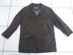 leder/daim winterjas Heren Mediuw, Ophalen of Verzenden, Gedragen, Maat 48/50 (M), Bruin