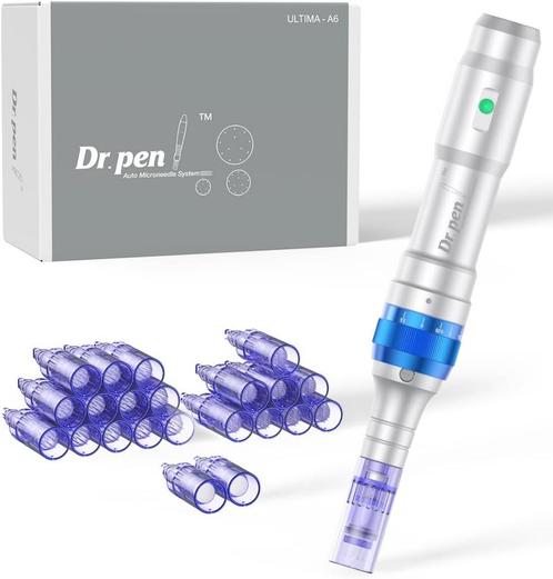 Dr Pen Ultima A6 micronaaldpen - Nooit gebruikt, Handtassen en Accessoires, Uiterlijk | Gezichtsverzorging, Zo goed als nieuw