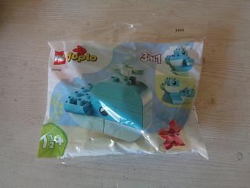 LEGO Duplo Walvis - 30648, Enlèvement ou Envoi, Neuf, Ensemble complet, Duplo