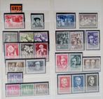 Jaargang 1955 postfris, Postzegels en Munten, Postzegels | Europa | België, Ophalen of Verzenden, Postfris, Postfris