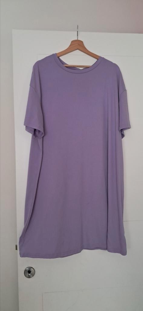 Mooi licht paarse tshirt - tuniek - jurk - sweaterjurk., Kleding | Dames, Grote Maten, Gedragen, Jurk, Ophalen of Verzenden