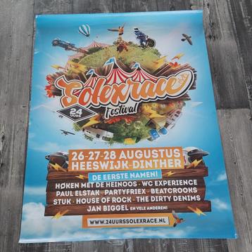 24 uurs Solex Race Festival poster (118,5 x 83,5 cm)