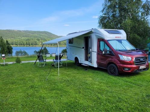 Camper, Dethleffs Just Go, 7 meter, half-integraal, 2023, Caravans en Kamperen, Mobilhomes, Particulier, tot en met 4, Half-integraal