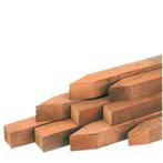 piketpalen hardhout 5 op 5 cm / 40 of 60 of 80 cm lang, Verzenden, Nieuw, Palen, Hardhout