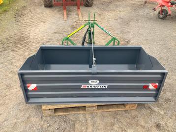 Grondbak kraffter 160 hydraulisch met klep beschikbaar voor biedingen