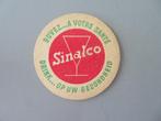 oud bierkaartje bierviltje Sinalco, Verzenden, Zo goed als nieuw, Viltje(s)