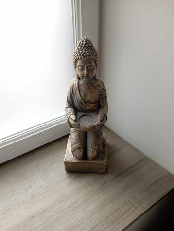  Statue bouddha porte bougie 