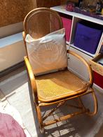 Vintage rotan schommelstoel, Ophalen